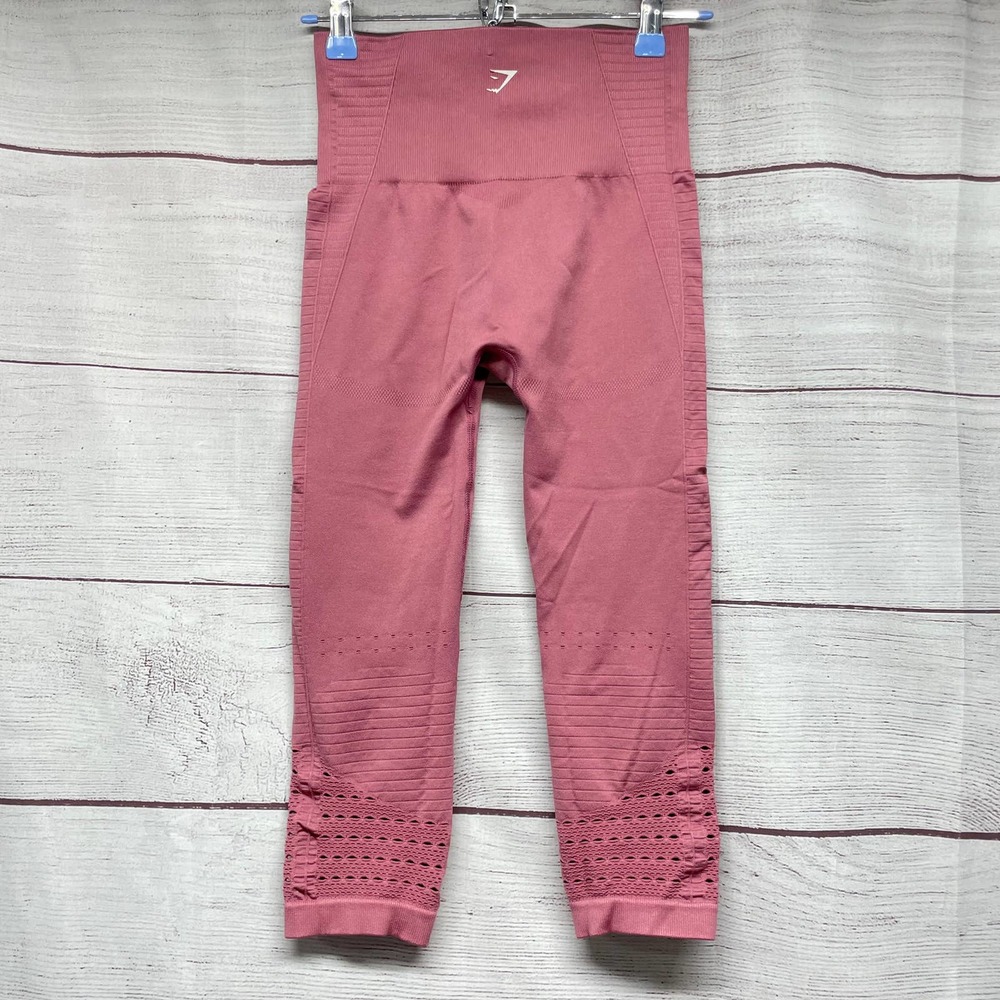 Gym Shark Mauve Energy+ Seamless Leggings size S - Picture 7 of 12